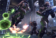 Imagem do Unreal Tournament 3 capturada na GPU NVIDIA. Imagem do Unreal Tournament 3 capturada na GPU NVIDIA.