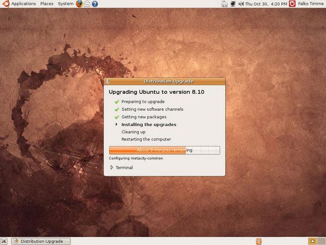 9º Passo Update - Ubuntu