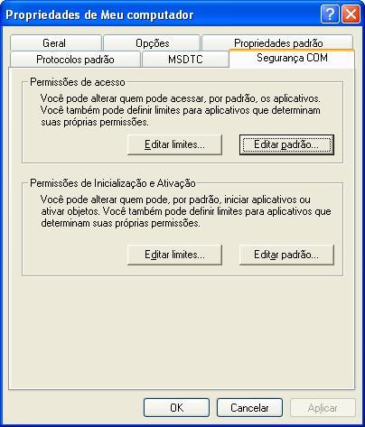 Segurança Permições Autenticação de pasta Windows XP
